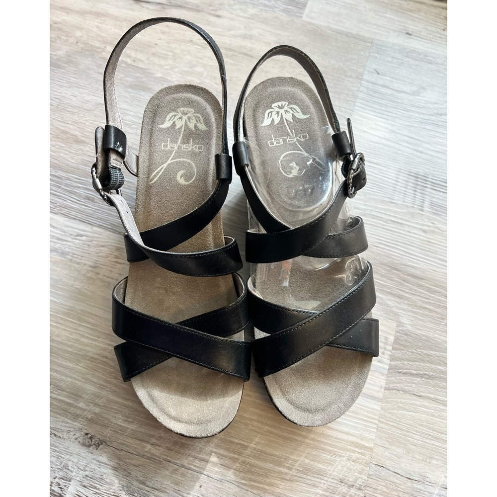 Dansko : black Frida sandals - Picture 3 of 11